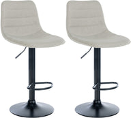 2-delige set barkrukken Lex stof B