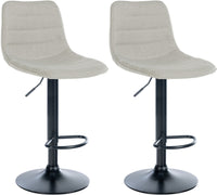2-delige set barkrukken Lex stof B
