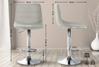 Set van 2 barkrukken Lex stof C (2)