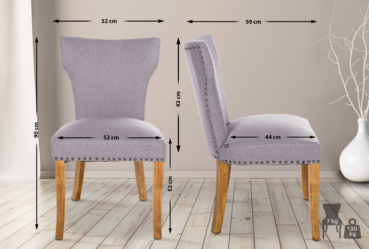 2-delige set eetkamerstoelen Zadar stof antiek-licht (6)