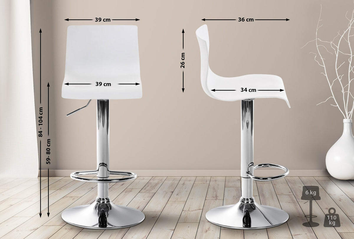 Barkruk Hover kunststof (2)