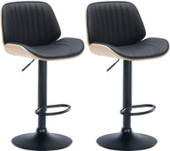 Set van 2 barstoelen Nova kunstleer
