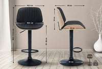 Set van 2 barstoelen Nova kunstleer (2)