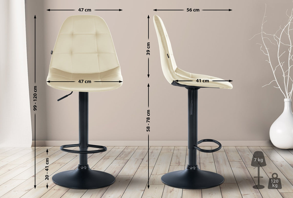 Barkruk Elmore kunstleer B (9)