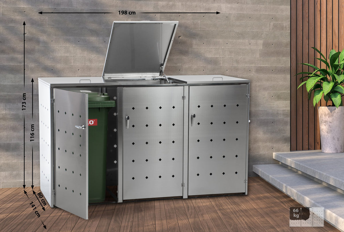 Ombouw voor 3 afvalcontainers Nelli (2)
