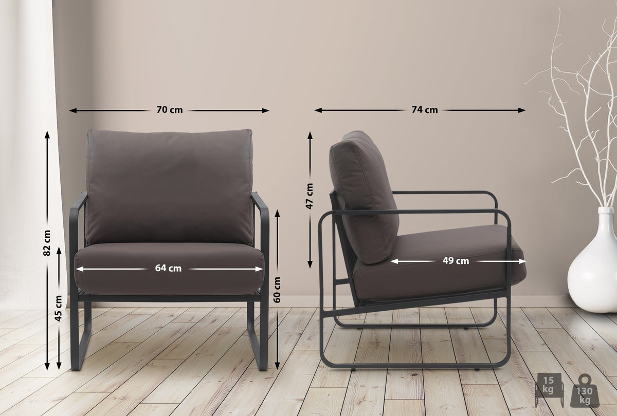 Loungestoel Manea