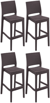 4-delige set barkrukken Jamaica