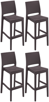 4-delige set barkrukken Jamaica