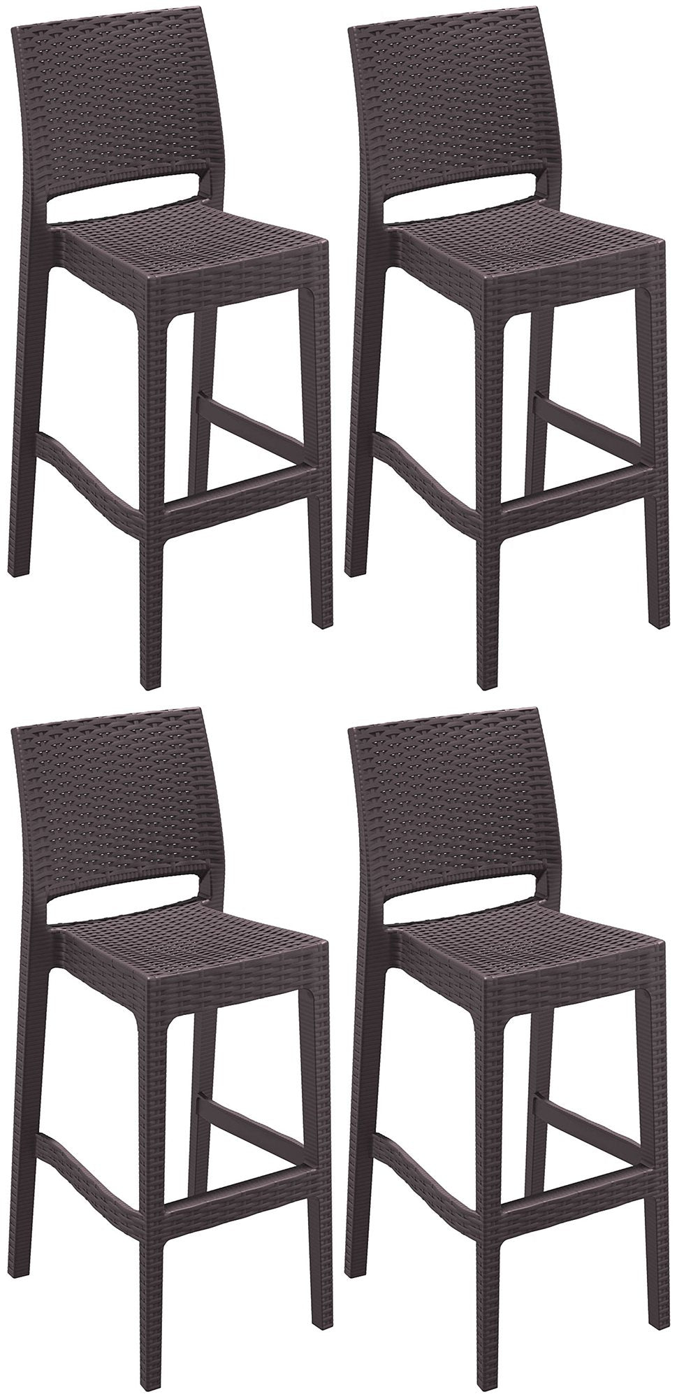 4-delige set barkrukken Jamaica