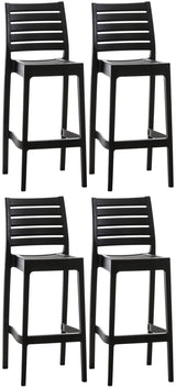 4-delige set barstoelen Ares