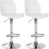 Set van 2 barstoelen Gilbert kunststof