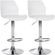Set van 2 barstoelen Gilbert kunststof