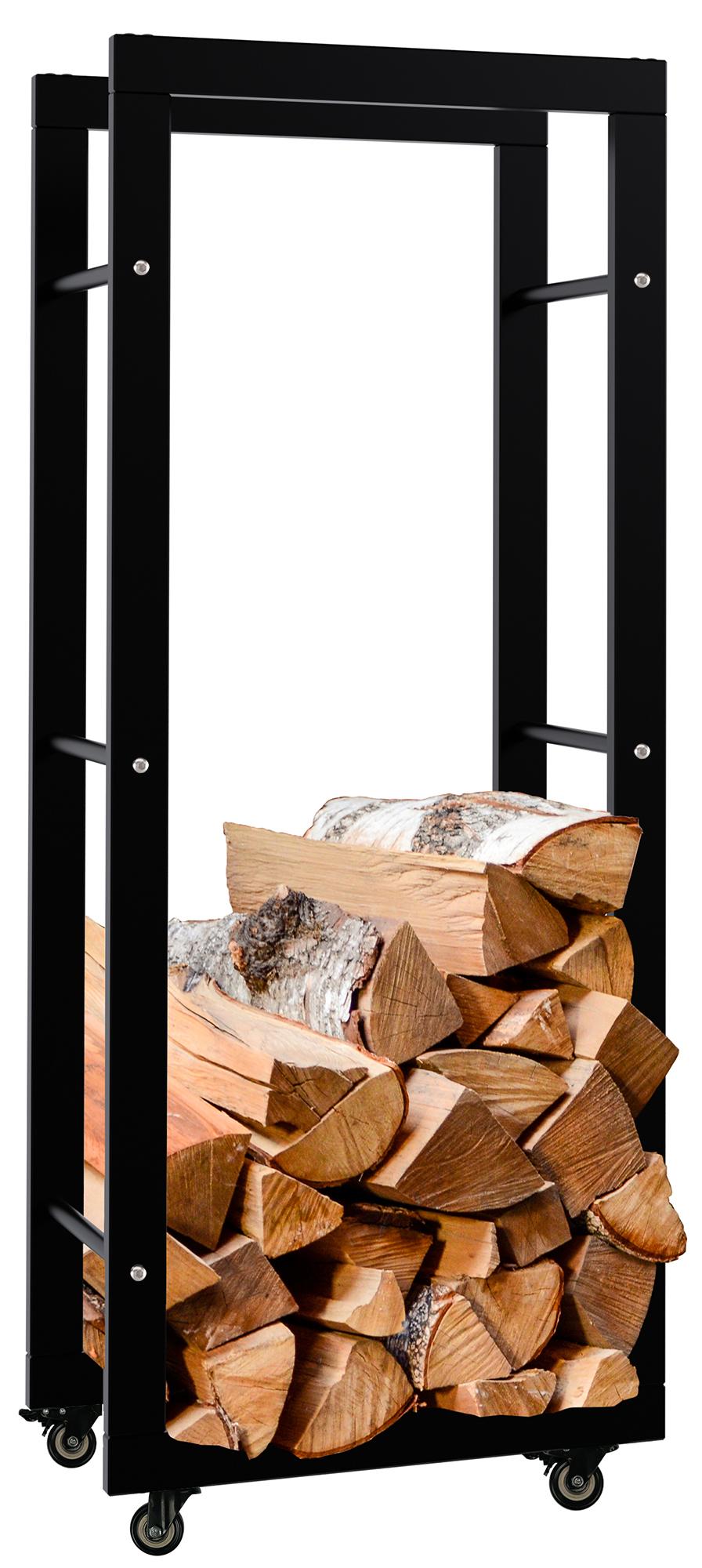 Haardhoutrek Keri met wielen 25x40x100