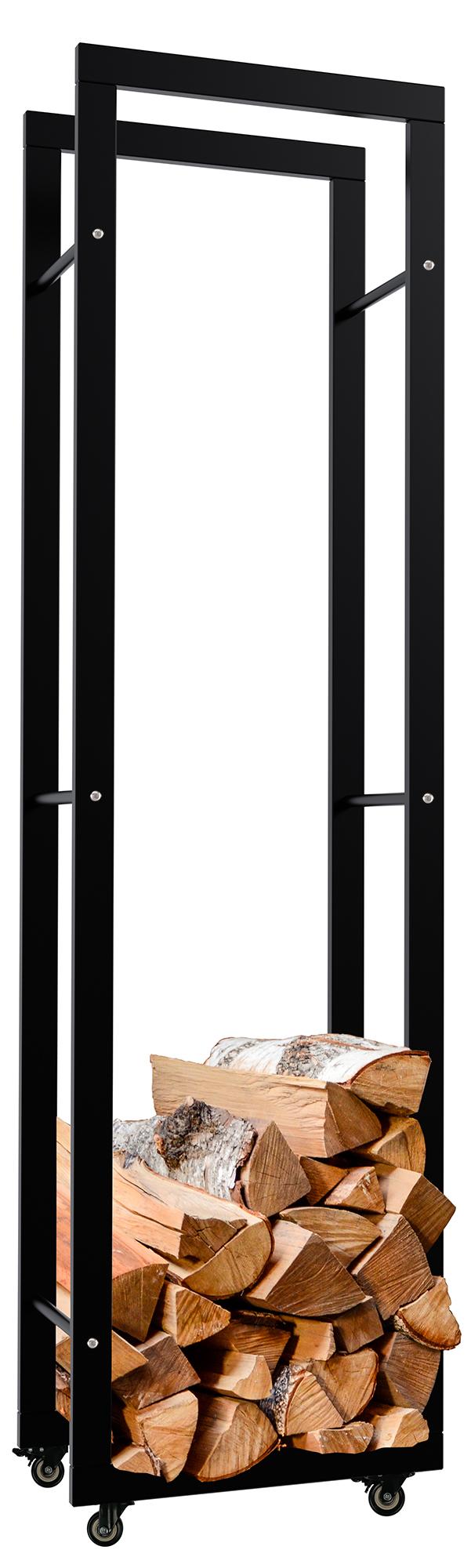 Haardhoutrek Keri met wielen 25x40x150
