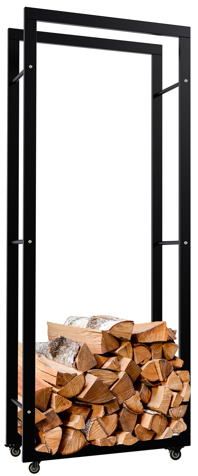 Haardhoutrek Keri met wielen 25x60x150