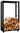 Haardhoutrek Keri met wielen 25x60x100