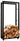 Haardhoutrek Keri met wielen 25x60x125