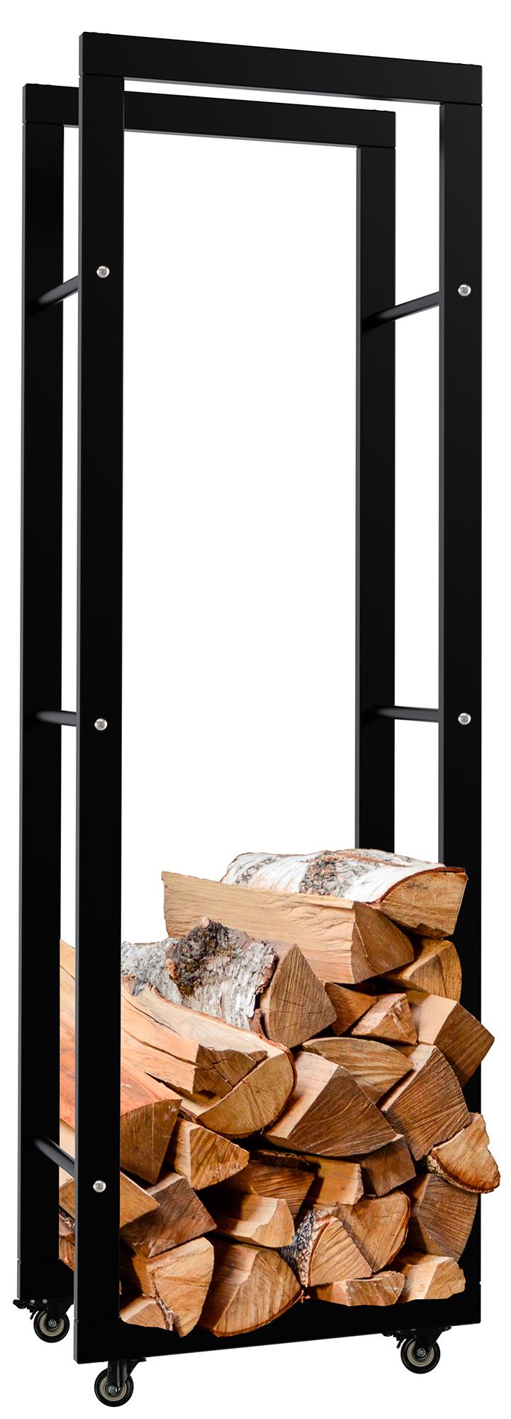 Haardhoutrek Keri met wielen 25x40x125