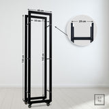 Haardhoutrek Keri met wielen 25x40x150 (2)