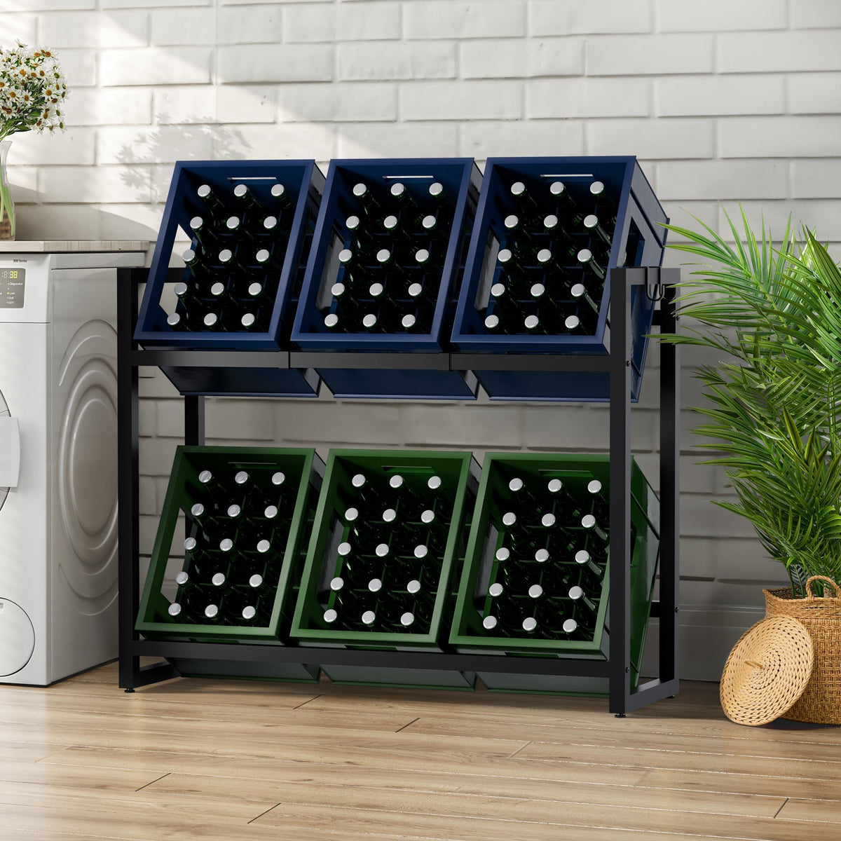 Drankenrek voor 6 kratten Powell (3)
