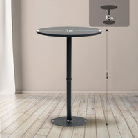 Statafel Hereford rond 75 cm (2)