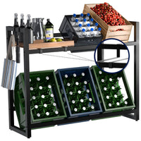 Drankenrek voor 6 kratten Powell