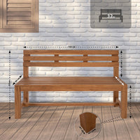 Teakbank Augusta 150 cm (2)