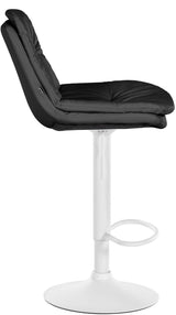 Barkruk Laurel kunstleer wit (6)