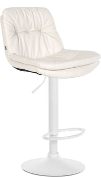 Barkruk Laurel kunstleer wit (8)