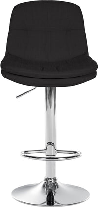 Barkruk Laurel stof chroom (7)
