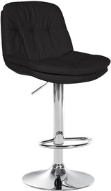 Barkruk Laurel stof chroom