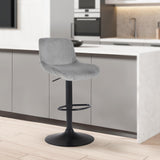 Set van 2 barstoelen Solon zwart (3)