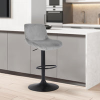 Set van 2 barstoelen Solon zwart (3)