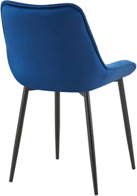 Set van 2 Wallace eetkamerstoelen fluweel (4)