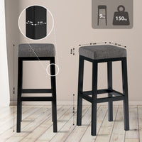Barkruk Taylor B85 stof (2)