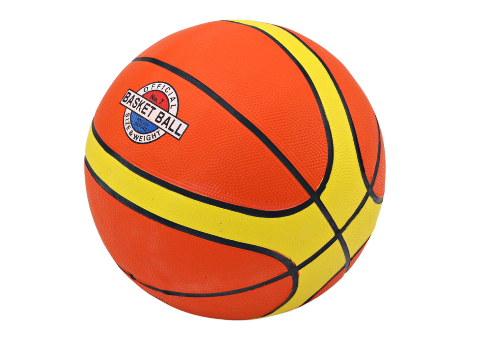 Basketbal 7–9 pond oranje – geel maat 7