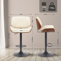 Barkruk Beverley B kunstleer (2)
