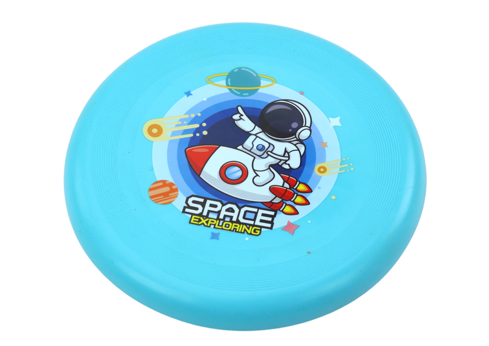 Spaceman Vliegende Frisbee Disc Blauw 20cm