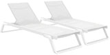 2-delige set ligbedden Tropic