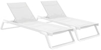 2-delige set ligbedden Tropic