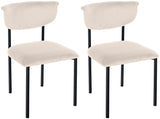 Set van 2 bezoekersstoelen Gambell fluweel (7)