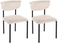 Set van 2 bezoekersstoelen Gambell fluweel (7)