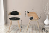 Set van 2 stoelen Kingston stof (2)