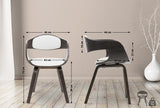 Set van 2 stoelen Kingston kunstleer (2)