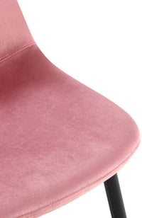 4-delige set eetkamerstoelen Napier fluweel (6)