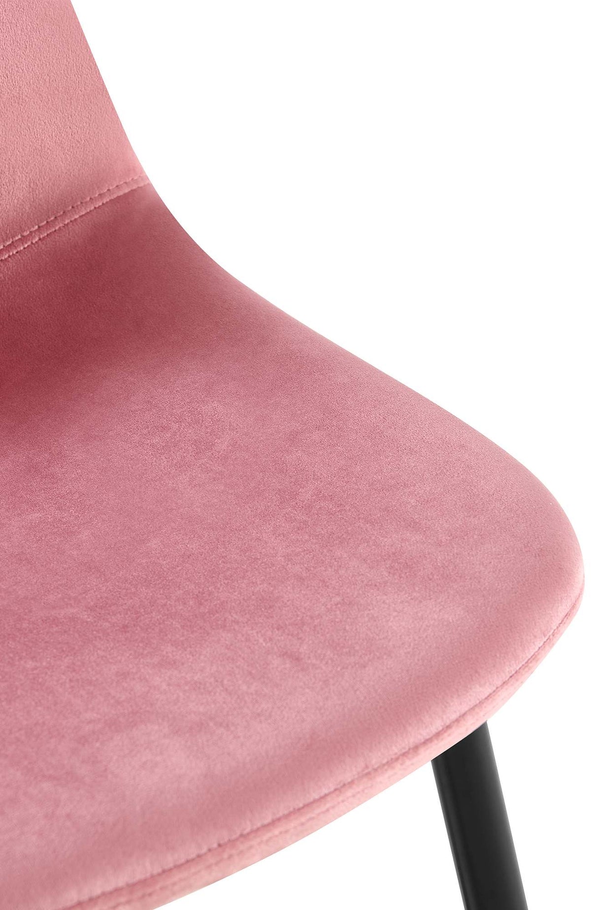 4-delige set eetkamerstoelen Napier fluweel (6)