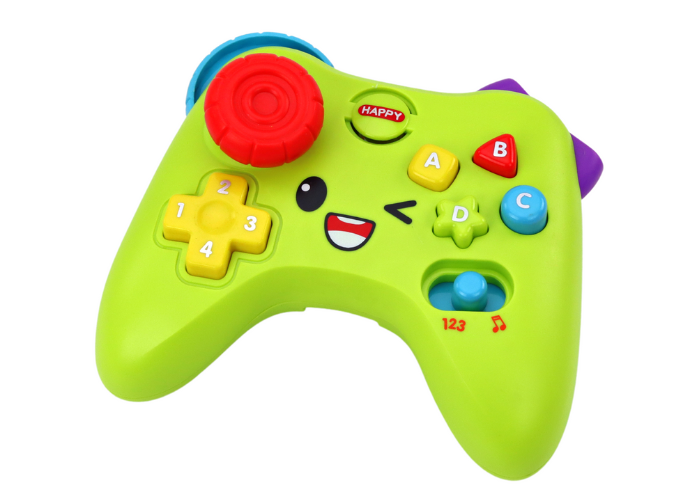 Interactieve tablet, leerconsole, lichtjes, geluiden, groen (2)