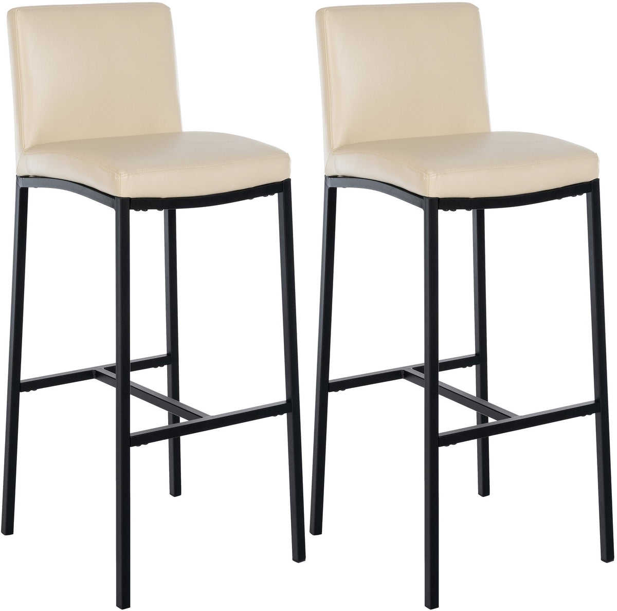 Set van 2 barstoelen Freeport kunstleer B