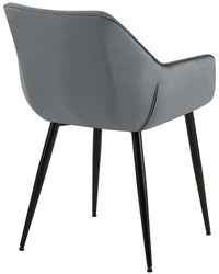 Set van 2 eetkamerstoelen Vessa fluweel (6)