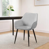 Set van 2 eetkamerstoelen Vessa fluweel (10)